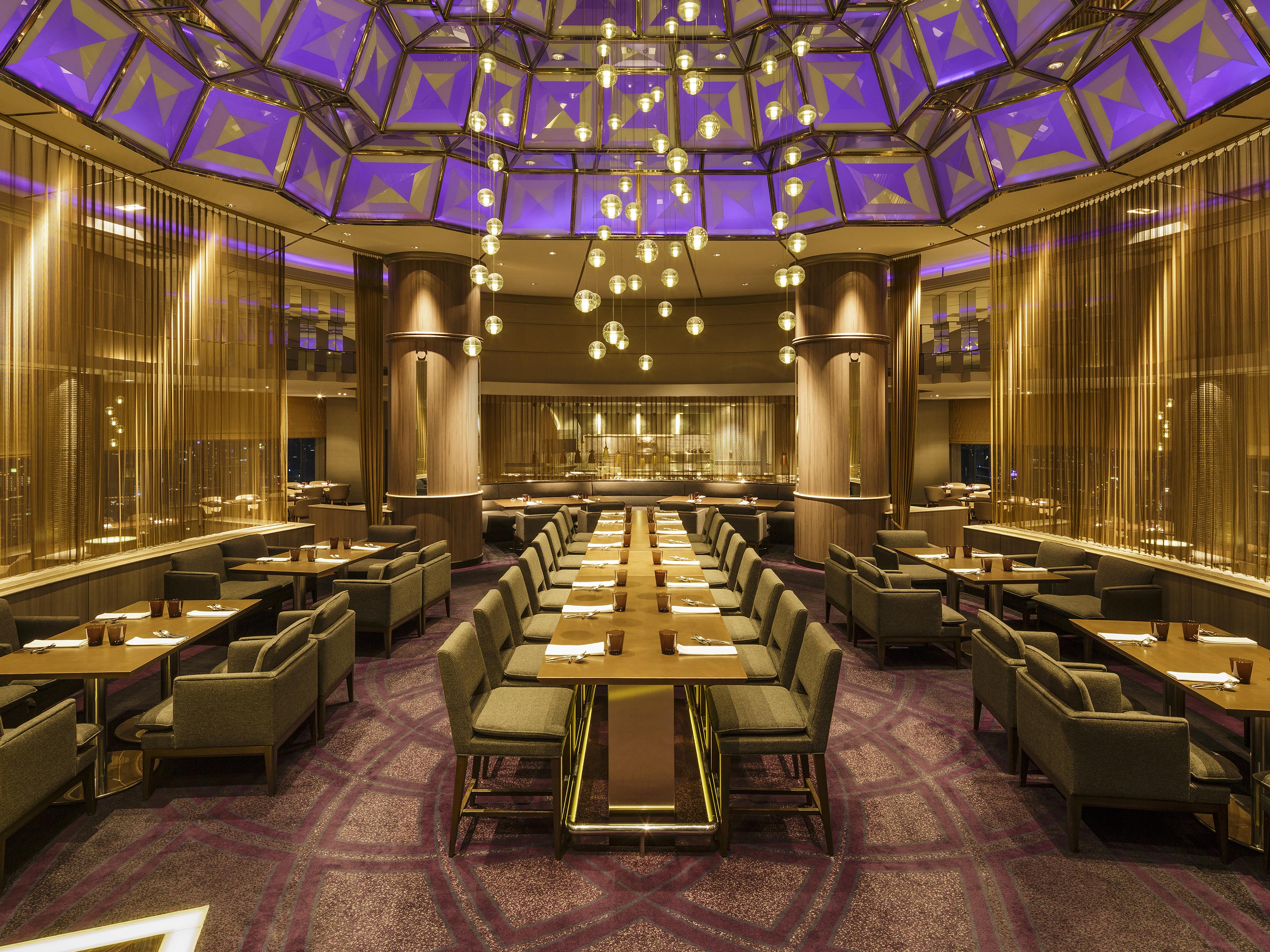 Swissotel Nankai Ōsaka Exterior foto The interior of the restaurant