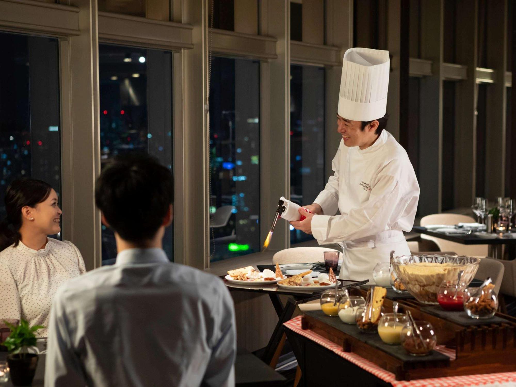Swissotel Nankai Ōsaka Exterior foto A chef at work
