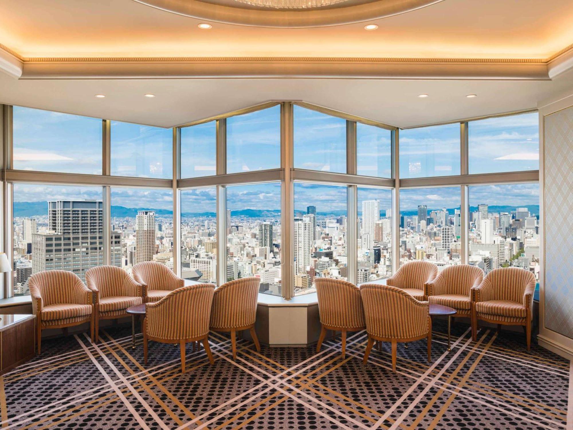 Swissotel Nankai Ōsaka Exterior foto Club Lounge